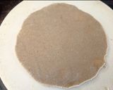 A picture of step 6 of Bajra Roti.