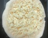 Hình bước làm 1 của món 4 cheese pizza