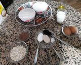 A picture of step 1 of Healthy Rolls with Wheat and Barley Flour.