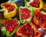 A picture of step 5 of Stuffed Shimla Mirch.