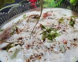 A picture of step 5 of Cucumber raita.