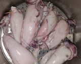 Foto langkah ke 3 dari resep Cumi Isi Tahu Jamur Kuah Kuning ala Nasi Padang.