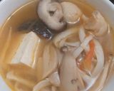Hình bước làm 6 của món Canh nấm thập cẩm