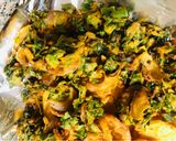 A picture of step 7 of Crispy karare pakoray.