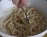 A picture of step 3 of Cacio e Pepe.