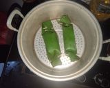 Foto langkah ke 9 dari resep Menu diet, nasi bakar ayam bumbu kencur.