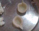 A picture of step 3 of Mawa doodh farra diye With kesariya rabdi.