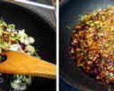 Foto del paso 9 de la receta: Pollo frito con salsa de cebolla verde