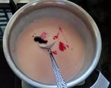 முட்டை இல்லாத ரோஸ் புட்டிங்(heart shape eggless pudding recipe in tamil) ரெசிபி ஸ்டேப் 4 புகைப்படம்