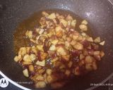 A picture of step 3 of Apple chutney.