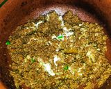 A picture of step 9 of Qeema Makhni Handi 😋.