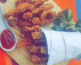 A picture of step 2 of Crispy chicken fingers.