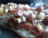 Foto del paso 1 de la receta: Pizza de salchicha y huevo