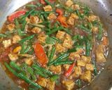 Foto langkah ke 4 dari resep Tumis Kacang Panjang &Tempe Bumbu Tauco.