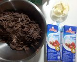 Foto langkah ke 6 dari resep Chocolate Cake (bisa untuk based Birthday Cake).