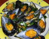 Foto del paso 3 de la receta Mejillones belgas con patatas fritas