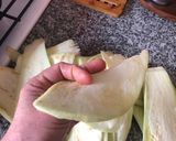 Foto del paso 1 de la receta: Lasagna de berenjenas, espinaca, ricota y jamón 😊