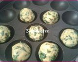 A picture of step 3 of Methi kadhi and poori shots.