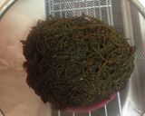 A picture of step 1 of Delicious Secret in the Batter: Mozuku Tempura.