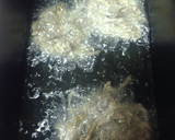 A picture of step 4 of Delicious Secret in the Batter: Mozuku Tempura.