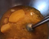 Une image de l'étape 3 de Soupe de courge qui réchauffe.