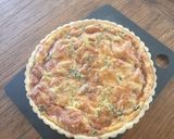 Foto langkah ke 13 dari resep Quiche Lorraine.