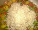 A picture of step 4 of Veg Biryani.