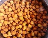 A picture of step 1 of Kala Chana Tikki Chat.