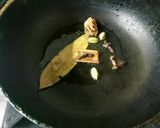 A picture of step 1 of Kusha rice or plain Biryani.