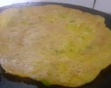 A picture of step 9 of Besan chilla.
