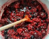 Amarettinis-erdei gyümölcsös pohárkrém recept fázis 1 fotója