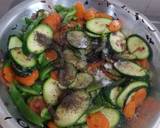 Lemon chicken, mashed potatoes and sautéed vegetables recipe step 3 photo