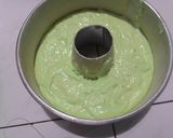 Foto langkah ke 10 dari resep Bolu kukus singkong pandan & strawberry.