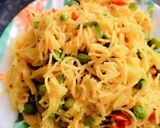 वेजिटेबल सेवई उपमा रेसिपी चरण 4 फोटो