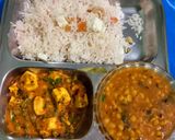 A picture of step 5 of Picnic Special Satvik Matar Paneer.