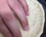 A picture of step 2 of Chicken Franks pizza 🍮🍕🍕🍕.