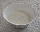 A picture of step 2 of Blueberry and White Chocolate Scones.