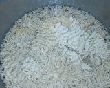 A picture of step 2 of Indomie. Pasta challenge #plus3ingredients.