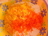 Budín de zanahoria y naranja en 8 minutos (microondas)