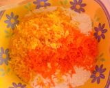 Foto del paso 1 de la receta: Budín de zanahoria y naranja en 8 minutos (microondas)