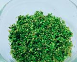A picture of step 2 of Shiso Seed Salted Canapés.