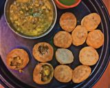 A picture of step 12 of Live Ragda Pani Puri 😋🤗.