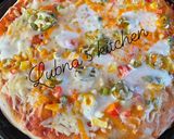 A picture of step 5 of Copycat Pizza Hut Style Pan Pizza:.