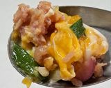 รูปขั้นตอนการทำที่ 6 ของ แหนมผัดไข่ขยี้
