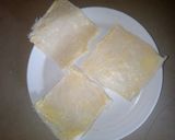 A picture of step 3 of No bake cinnamon rolls.