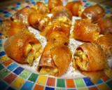 Foto del paso 3 de la receta: Rollitos de salmón con mango y zanahoria