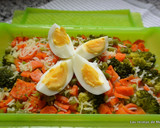 Foto del paso 1 de la receta: Arroz con verduras variadas en estuche de vapor Lékué