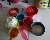 Foto del paso 1 de la receta: Pastel de zanahoria con formas de fondant