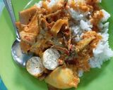 Foto langkah ke 4 dari resep Gulai cumi bunting.