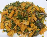 Foto langkah ke 3 dari resep Oseng kacang pendek + ikan teri asin + tempe.